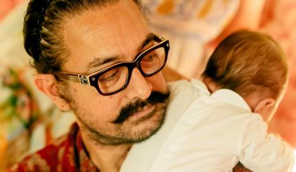 Whose Baby Is Aamir Cradling?
