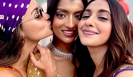 Who's Alia Kissing?