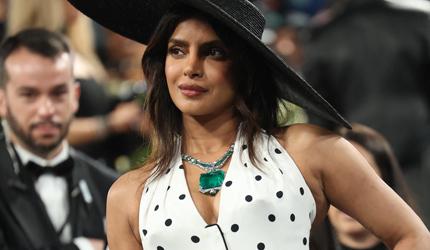 Priyanka Wears Polka Dots To MET GALA