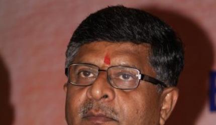 SIT on blackmoney is a priority for Law Minister Ravi Shankar Prasad