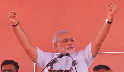 Sonia's 'blind love' for Rahul left country in 'ruins': Modi