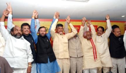 Will the BJP-TDP pact in Andhra come under on poll day?