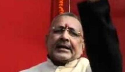 EC bans Giriraj from taking part in campaign in Bihar, J'khand