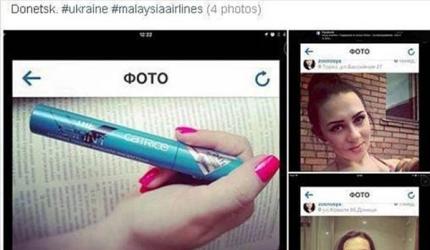 SHOCKING! Woman posts Instagram selfies wearing makeup looted from MH17 crash site