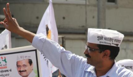 Intensive campaign in Varanasi leaves Kejriwal ill