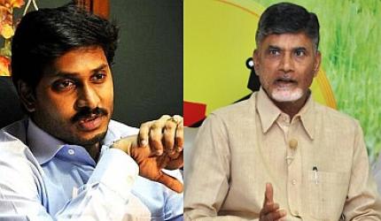 Seemandhra face-off: Naidu vs Jaganmohan