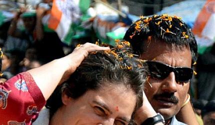 Upset with SPG, Priyanka breaks security cordon