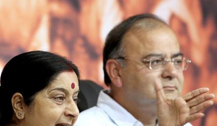 Arun Jaitley foreign minister, Swaraj defence?