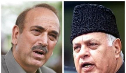 Jolt to NC-Congress; Farooq, Azad bite dust