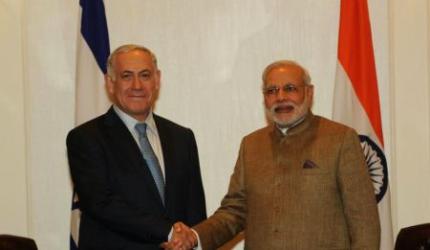 PM Modi meets Israeli PM, lays emphasis on cyber security, defence