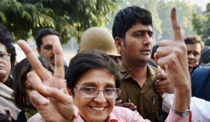 AAP charges Model Code violation by Bedi, complains to EC