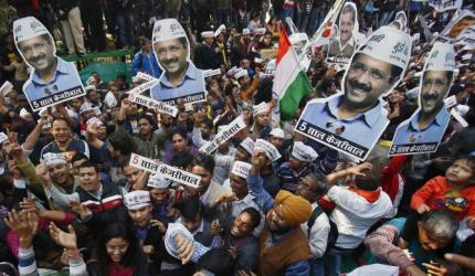 Pollsters off the mark as AAP rolls to landslide win in Delhi elections