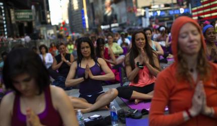 Yoga Day celebrations at UN to be broadcast at Times Square