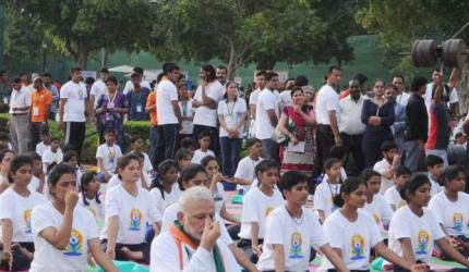 On June 21, Modi will do yoga in Chandigarh