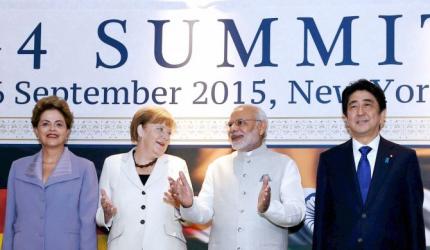 UNSC must include world's largest democracy: Modi @G4 summit