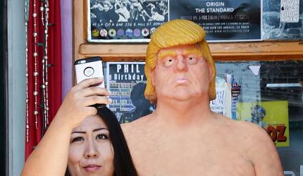 Naked Trump becomes the butt of jokes