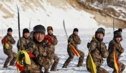 PLA using Tibetans against India