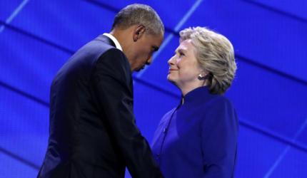 'Mr President, I'm sorry': Clinton apologised to Obama on poll night after defeat