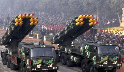 With $55.9 billion, India is now the 5th largest military spender