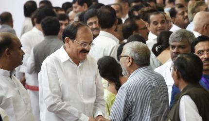 Naidu elected India's 13th Vice President with 516 votes