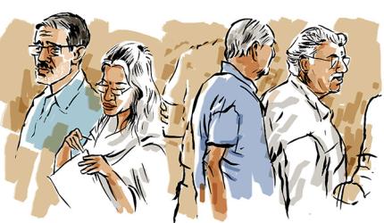 Indrani, Peter, Sanjeev: A morning at the Sheena Bora trial