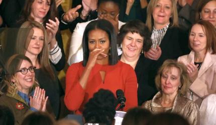 In tearful finale, Michelle Obama says, 'I hope I've made you proud'