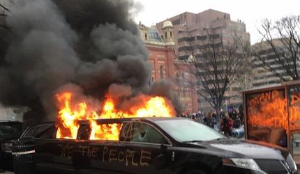 Violence rocks Washington as Trump takes over; over 200 arrested