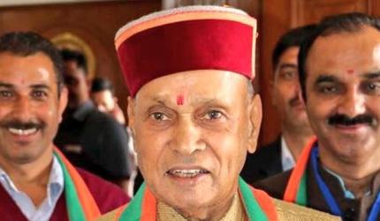 Dhumal to be BJP's CM candidate in Himachal