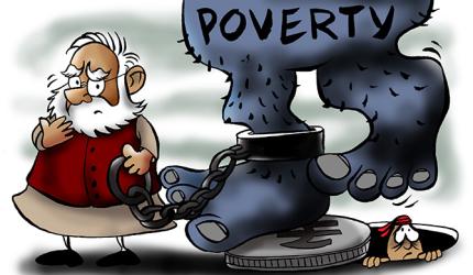 'According To Govt, There's Hardly Any Poverty'