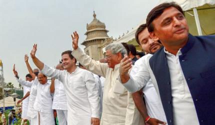 Is the BJP watching? Opposition puts up a united front