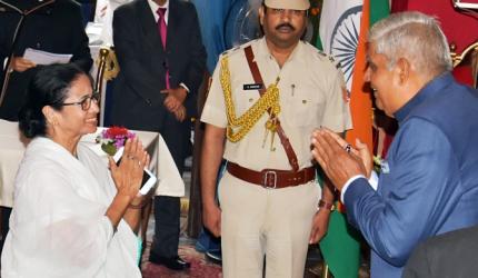 As WB burns, Mamata, Governor indulge in war of words