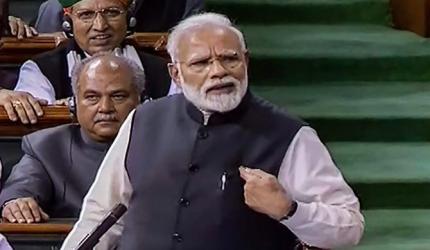 What Modi said in Lok Sabha on jobs, Rafale, grand alliance