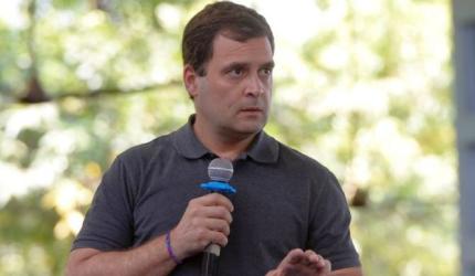 Rahul's talk with students to be probed for poll code violation