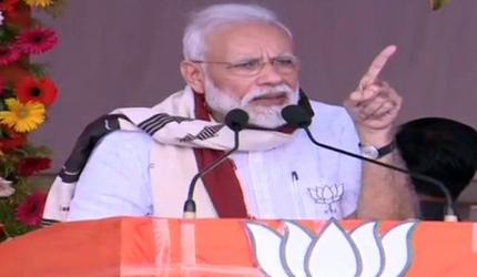 Govt has set up chowkidar in space: Modi in Odisha