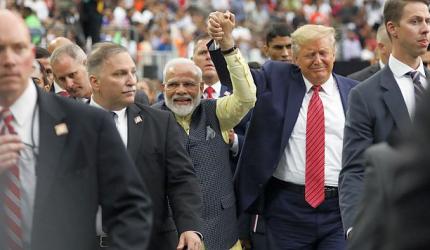 Modi, Trump keep the bromance alive in Houston