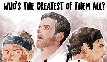 Dom's Take: Roger. Rafa. Djoko. GOAT!