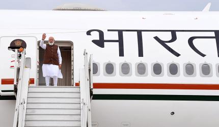 Modi's flight avoids Afghan airspace, Pak gives nod