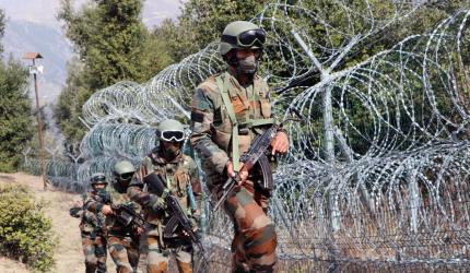 60-80 terrorists waiting to cross the LoC into India