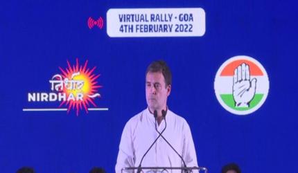 Goa polls: Fight between Cong, BJP only, says Rahul