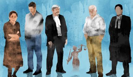 And Indrani snorted in laughter...