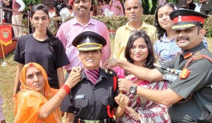 Galwan martyr's wife commissioned into Army