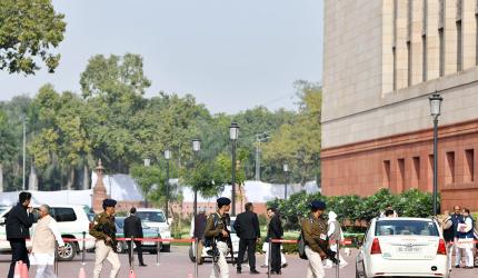 Security breach at Parliament as man scales wall