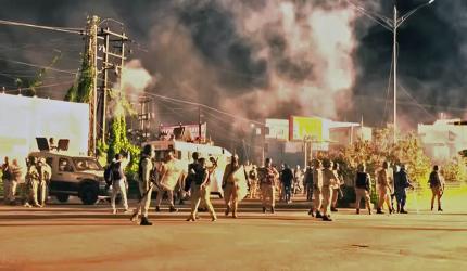 45 students injured in Manipur police baton charge