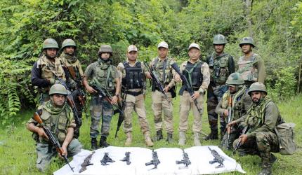 Manipur Arms Recovery: Security Forces Seize Cache