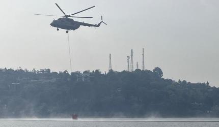 IAF chopper roped in to fight huge U'khand forest fire