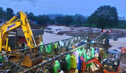 Army Created Bridge Overnight In Wayanad