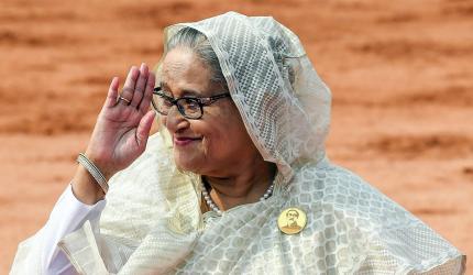 When will Hasina leave India? Don't know, says MEA
