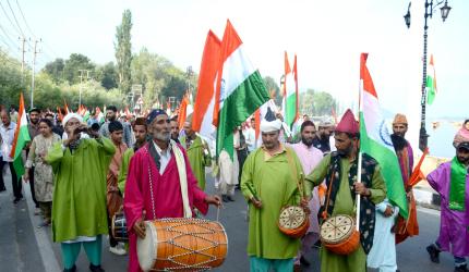Srinagar's Grand Tiranga Rally