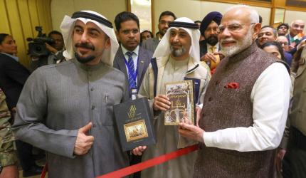 Modi meets Mahabharata, Ramayana's Arabic translator