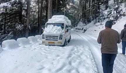 It's A White Christmas In Uttarkashi